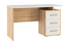 Стол компьютерный 1200 Лайт-2 дуб сонома/белый в Междуреченском - mezhdurechenskij.mebel-tymen.ru | фото