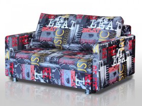 Диван Реал 140 с подлокотниками мьюзик в Междуреченском - mezhdurechenskij.mebel-tymen.ru | фото