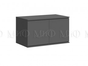 Антресоль к шкафу (900) Челси Графит в Междуреченском - mezhdurechenskij.mebel-tymen.ru | фото