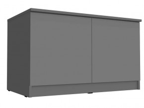 Антресоль-тумба Челси Графит в Междуреченском - mezhdurechenskij.mebel-tymen.ru | фото