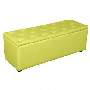 Банкетка Монако-2 (лайм) в Междуреченском - mezhdurechenskij.mebel-tymen.ru | фото