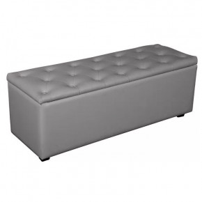 Банкетка Монако-2 (серый) в Междуреченском - mezhdurechenskij.mebel-tymen.ru | фото