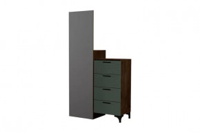 Брента Комод с зеркалом Оливковый в Междуреченском - mezhdurechenskij.mebel-tymen.ru | фото