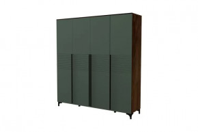 Брента Шкаф ШР-4 Оливковый в Междуреченском - mezhdurechenskij.mebel-tymen.ru | фото