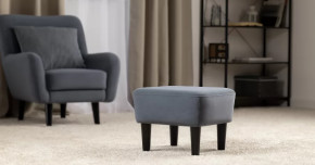 Дакота пуф арт. ТП 584 в Междуреченском - mezhdurechenskij.mebel-tymen.ru | фото