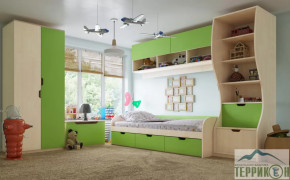 Детская "Киви", набор №1 в Междуреченском - mezhdurechenskij.mebel-tymen.ru | фото