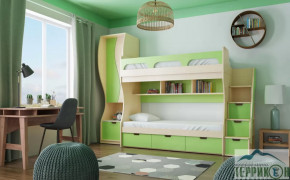 Детская "Киви", набор №3 в Междуреченском - mezhdurechenskij.mebel-tymen.ru | фото