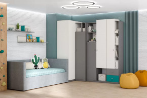 Детская Клео ОК-5, графит, миндаль, океан Диал в Междуреченском - mezhdurechenskij.mebel-tymen.ru | фото