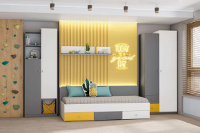 Детская Клео С-1, графит, миндаль, солнечный Диал в Междуреченском - mezhdurechenskij.mebel-tymen.ru | фото