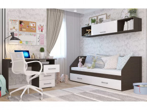 Детская Ненси венге-белый в Междуреченском - mezhdurechenskij.mebel-tymen.ru | фото