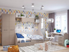 Детская Ненси ясень-капучино в Междуреченском - mezhdurechenskij.mebel-tymen.ru | фото