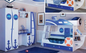 Детская "Парус" в Междуреченском - mezhdurechenskij.mebel-tymen.ru | фото