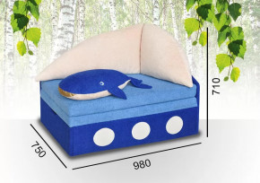 Детский Диван-Кровать Парус в Междуреченском - mezhdurechenskij.mebel-tymen.ru | фото