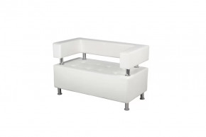 Диван 2-х местный Рейли (белый) в Междуреченском - mezhdurechenskij.mebel-tymen.ru | фото