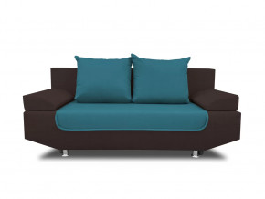 Диван Анютка Neo Chocolate-Neo Azure кат. 1 в Междуреченском - mezhdurechenskij.mebel-tymen.ru | фото