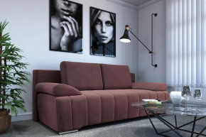 Диван-кровать "Гамма" винный в Междуреченском - mezhdurechenskij.mebel-tymen.ru | фото