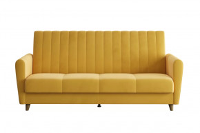 Диван-кровать Монако Модель 002 Велюр Ультра Мустард в Междуреченском - mezhdurechenskij.mebel-tymen.ru | фото