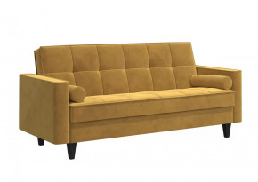Диван-кровать "Несси-1" горчица в Междуреченском - mezhdurechenskij.mebel-tymen.ru | фото