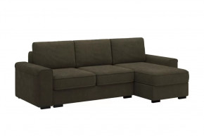 Диван-кровать угловой "Леон" хаки в Междуреченском - mezhdurechenskij.mebel-tymen.ru | фото