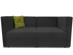 Диван модульный прямой Бергамо две секции Dream Grafit кат. 3 в Междуреченском - mezhdurechenskij.mebel-tymen.ru | фото