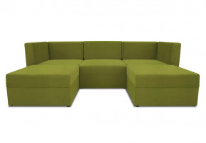 Диван модульный угловой Бергамо пять секций Dream Apple кат. 3 в Междуреченском - mezhdurechenskij.mebel-tymen.ru | фото