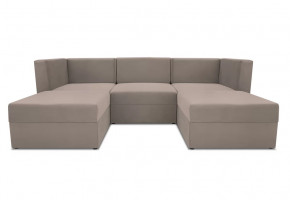 Диван модульный угловой Бергамо пять секций Dream beige кат. 3 в Междуреченском - mezhdurechenskij.mebel-tymen.ru | фото