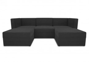 Диван модульный угловой Бергамо пять секций Dream Grafit кат. 3 в Междуреченском - mezhdurechenskij.mebel-tymen.ru | фото