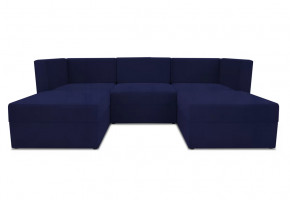 Диван модульный угловой Бергамо пять секций Dream Indigo кат. 3 в Междуреченском - mezhdurechenskij.mebel-tymen.ru | фото