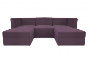 Диван модульный угловой Бергамо пять секций Dream Plum кат. 3 в Междуреченском - mezhdurechenskij.mebel-tymen.ru | фото
