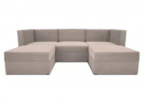 Диван модульный угловой Бергамо пять секций Savana plus Ivory кат. 1 в Междуреченском - mezhdurechenskij.mebel-tymen.ru | фото