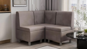 Диван угловой «Каир» ГН №4 Исп.2 Велюр Camaro 05 (мокко) в Междуреченском - mezhdurechenskij.mebel-tymen.ru | фото