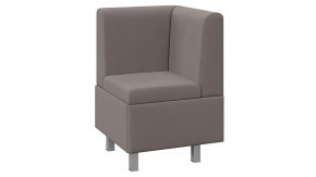 Диван угловой «Каир» Исп.2 Велюр Camaro 05 (мокко) в Междуреченском - mezhdurechenskij.mebel-tymen.ru | фото