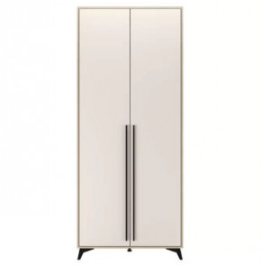 ЕВА Шкаф 920 2С (ш920*г507*в2200мм), Сатин в Междуреченском - mezhdurechenskij.mebel-tymen.ru | фото