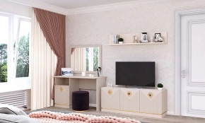 Гостиная №3 "Капри" Сатин в Междуреченском - mezhdurechenskij.mebel-tymen.ru | фото