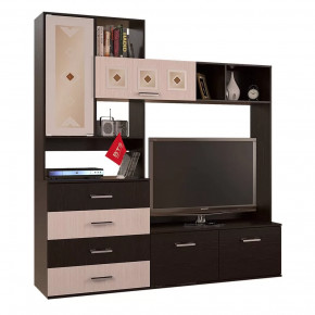 Гостиная Белла центральная секция в Междуреченском - mezhdurechenskij.mebel-tymen.ru | фото