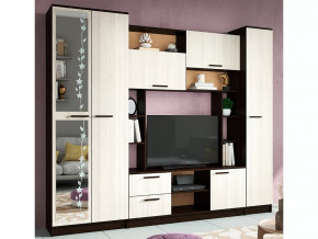 Гостиная Флора Венге-Лоредо в Междуреченском - mezhdurechenskij.mebel-tymen.ru | фото