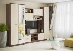 Гостиная Марта-11 в Междуреченском - mezhdurechenskij.mebel-tymen.ru | фото