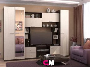 Гостиная Марта Стенд в Междуреченском - mezhdurechenskij.mebel-tymen.ru | фото