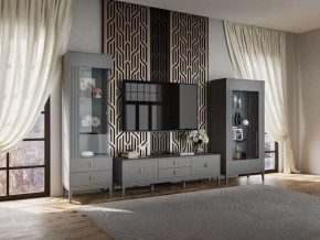 Гостиная модульная Фарго антрацит в Междуреченском - mezhdurechenskij.mebel-tymen.ru | фото