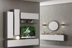 Гостиная Уна Лофт Композиция №8 в Междуреченском - mezhdurechenskij.mebel-tymen.ru | фото