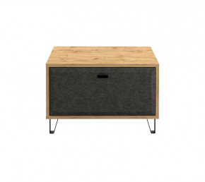 GRACE тумба KOM1K (Дуб наварра/Графит) в Междуреченском - mezhdurechenskij.mebel-tymen.ru | фото