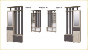 "ИМИДЖ" модуль №01, шкаф-вешалка с зеркалом в Междуреченском - mezhdurechenskij.mebel-tymen.ru | фото