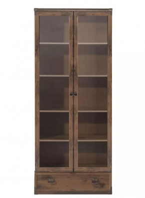 ИНДИАНА шкаф-витрина JWIT 2d1s (Дуб саттер) в Междуреченском - mezhdurechenskij.mebel-tymen.ru | фото