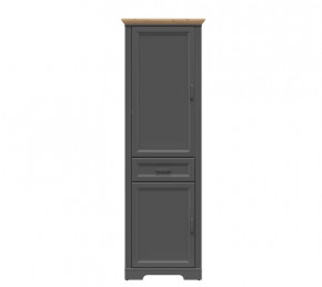 JASMIN шкаф REG2D1S (Графит/ Дуб артизан) в Междуреченском - mezhdurechenskij.mebel-tymen.ru | фото