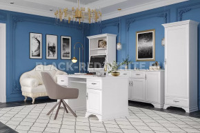 Кабинет Kentaki белый в Междуреченском - mezhdurechenskij.mebel-tymen.ru | фото