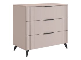 Комод Катрин кашемир/фрапучино матовый в Междуреченском - mezhdurechenskij.mebel-tymen.ru | фото