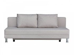 Диван Комфорт Лайт без подлокотников 2 подушки кэмел в Междуреченском - mezhdurechenskij.mebel-tymen.ru | фото