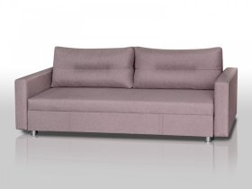 Диван Комфорт с прямыми подлокотниками латте в Междуреченском - mezhdurechenskij.mebel-tymen.ru | фото