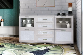 Комод №7 Экокожа Зарон в Междуреченском - mezhdurechenskij.mebel-tymen.ru | фото