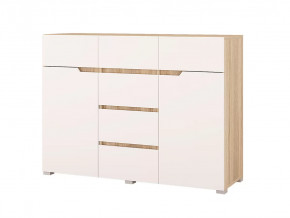 Комод Анталия 1200 Сонома-Белый софт в Междуреченском - mezhdurechenskij.mebel-tymen.ru | фото
